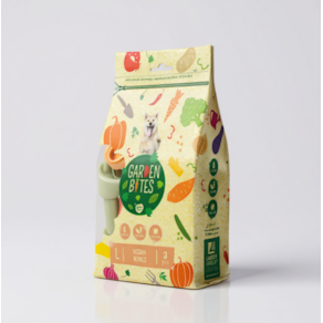 Garden Bites Snacks Vegetarianos - Ossos L 14,5cm 270gr